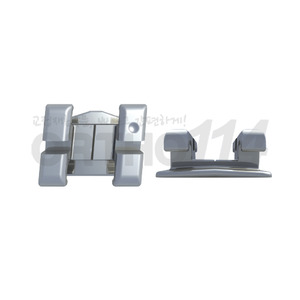 Mini Standard Edgewise Metal Brackets (standard 018)(10ea) AO