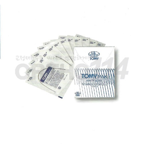 White Wire Stainless steel Rect(1pkg:10ea)TOMY